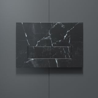 Клавиша смыва IDDIS On-X 001 ONX01B0i77 чёрный мрамор